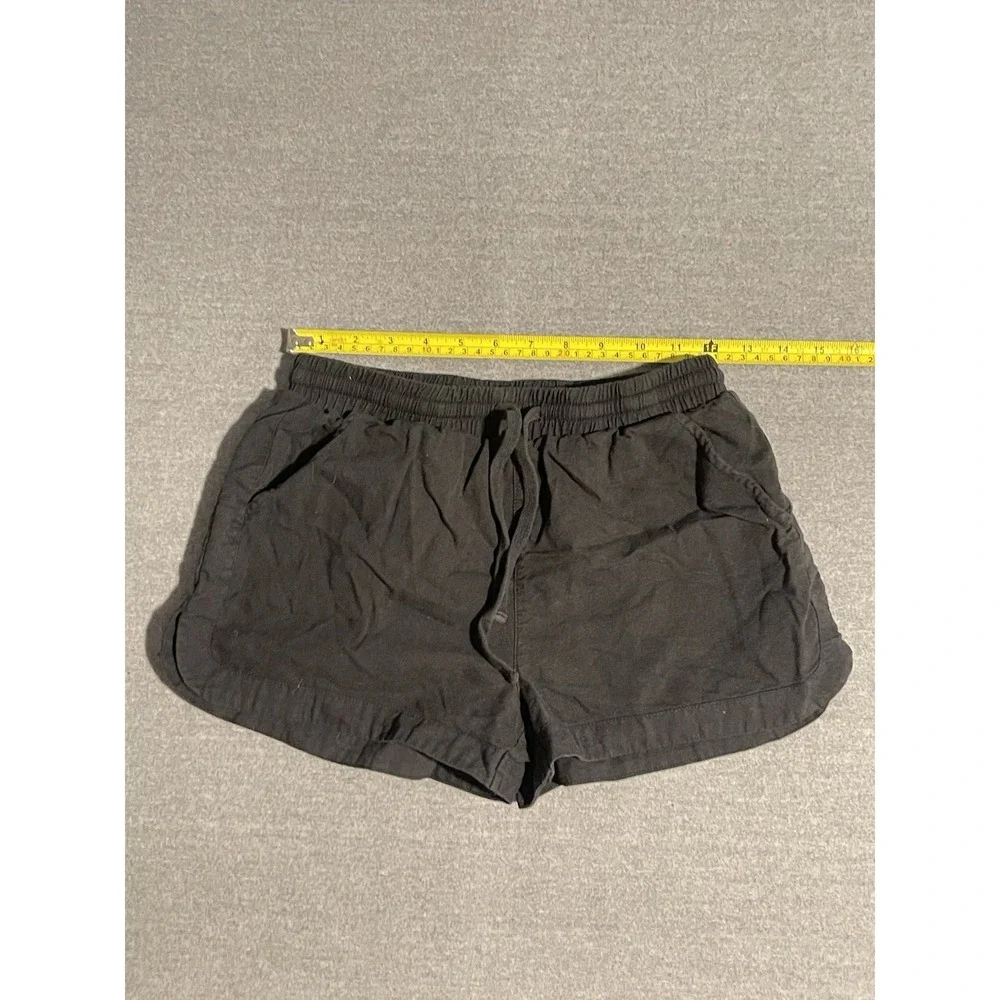 Hurley Black Lounge Shorts Womens XS Casual Drawstring Beach Athletic Minimalist